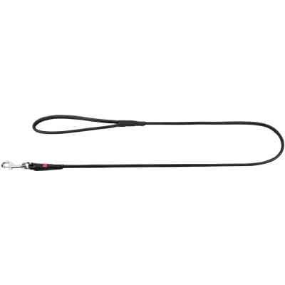 Поводок для собак WAUDOG Soft круглый XS d6 Д 183 см черный (73491) Винница