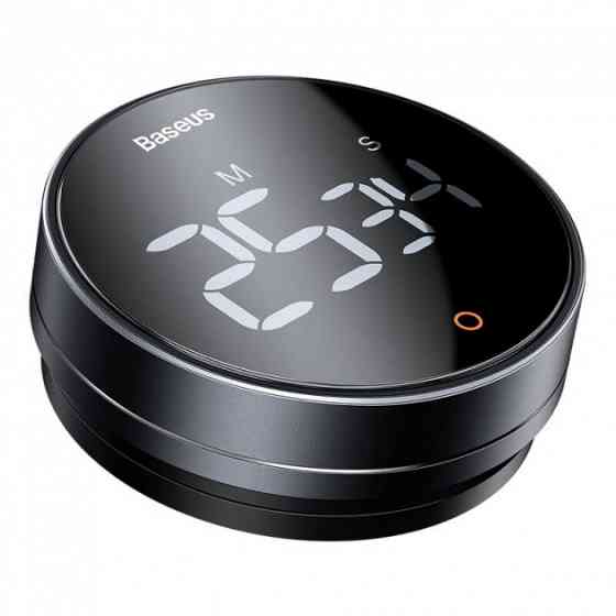 Таймер Baseus Heyo Rotation Countdown Timer Pro FMDS000013 (Темно-сірий) Миколаїв