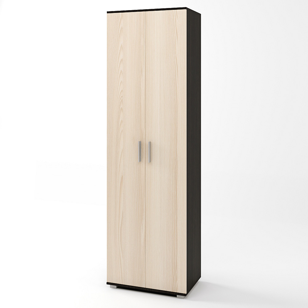 Шкаф распашной Эверест ШП-1 венге + дуб молочный (DTM-2310) Львов - изображение 1