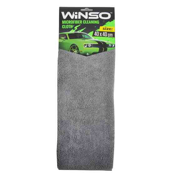 Ганчірка з мікрофібри Winso 40x40см сіра Львів