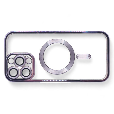 Чохол до мобільного телефона BeCover TPU Chrome Case (MagSafe) для Apple iPhone 16 Pro Purple (712084) Вінниця - фото 4