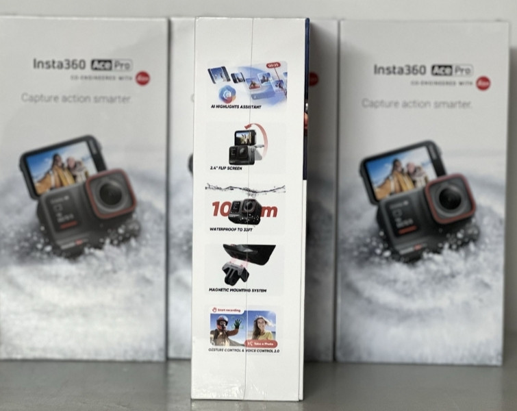 Екшн-- Камера: Insta 360 Ace Pro ( CINSAAJA) Харьков - изображение 2