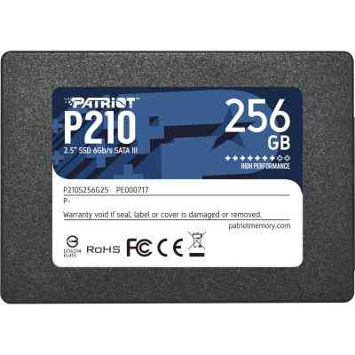 Накопитель SSD 2.5" 256GB Patriot (P210S256G25) Винница