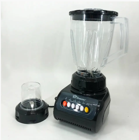 Стаціонарний блендер з кофемолкою DOMOTEC MS-9099, потужність 250 Вт, 4 швидкості, чаша 1.5 л – універсальний та потужний. Одеса - фото 10