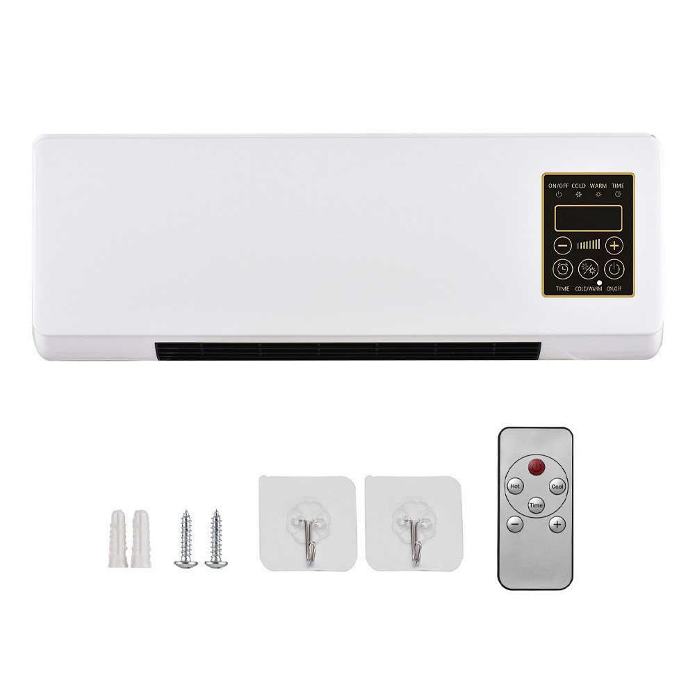 Настінний тепловентилятор з пультом 2000Вт, JZ-08 / Настінний обігрівач Київ - фото 9