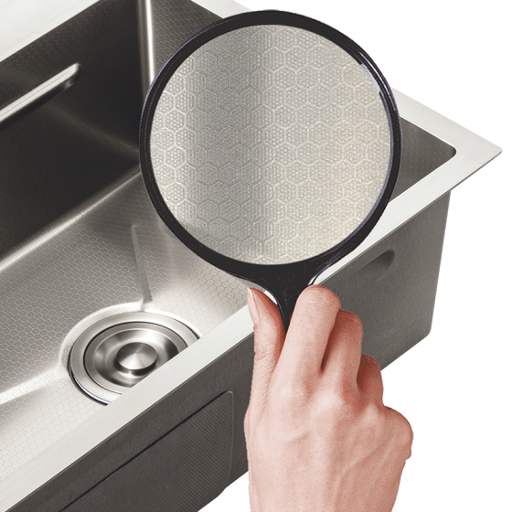 Мийка з нержавіючої сталі MIXXUS MH5050 DECOR SS COLOR (MH5050 DECOR NANO-SILVER)(3.0/0.8) колір нержавійка (MI7040) Київ