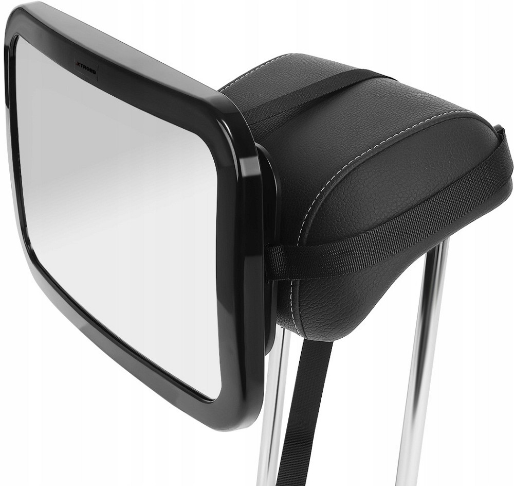 Дзеркало для спостереження за дітьми 30x20 см з ременем Xtrobb (8928) Black Нововолинськ - фото 4