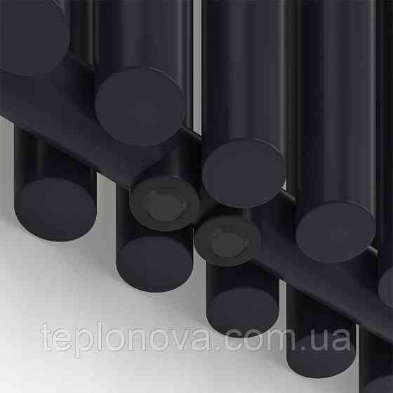 Дизайнерский радиатор 1800/295 (мм) черный мат IDEALE GLORIA (универсальное подключение) 12 5/1800/295 Черновцы