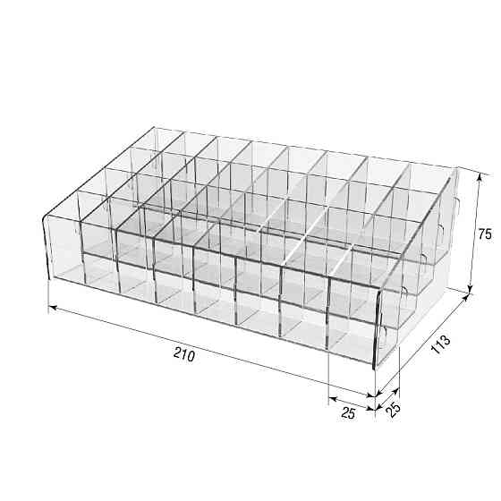 Органайзер для косметики EKOSTAR 32 ячейки Киев
