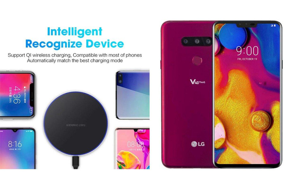 Беспроводное зарядное устройство Copper до 30W для Infinix Note 50, Note 50 Pro, USB-C, LED Киев - изображение 4
