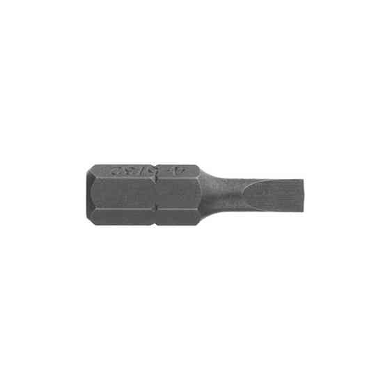 Комплект насадок до викруток SL4, 1/4", 25 мм, уп. 25 шт. INTERTOOL VT-0032 Київ