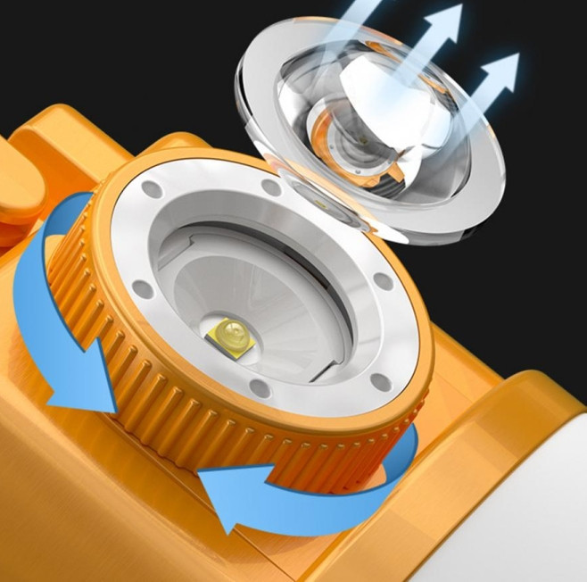 Лампа/фонарь на солнечной батарее для кемпинга Puluz C52 TBD0603761701A Киев - изображение 2