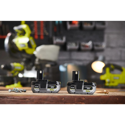 Набір акумулятор + зарядний пристрій Ryobi ONE+ RB1850X2 18V, 2х5Ah (5133005305) Вінниця - фото 7