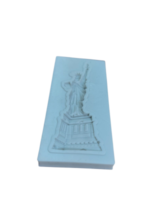 Молд силиконовый Статуя свободы 68 на 25 мм серый Киев