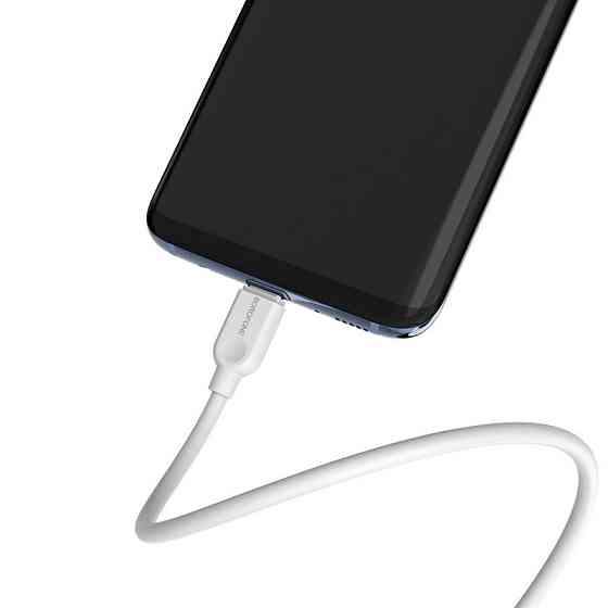Кабель USB - Type-C BOROFONE BX14 2.4A 2m PVC TPE разъемы цвет белый BX14C2W Одесса