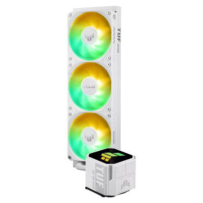 Система жидкостного охлаждения ASUS TUF Gaming LC III 360 ARGB White (90RC0192-B0EAY0) Винница - изображение 12