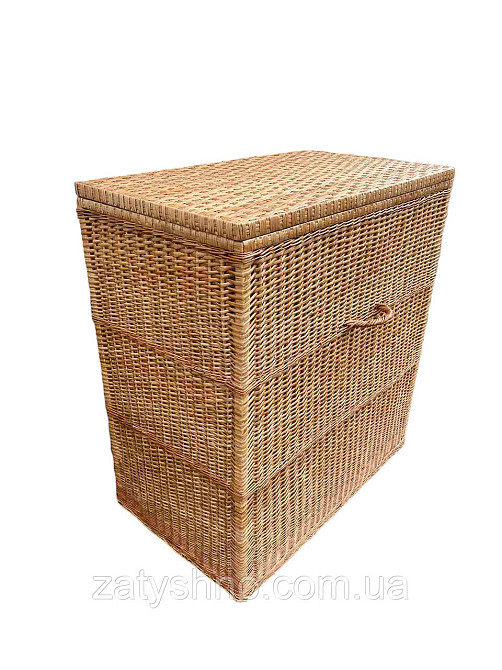 Ящик плетений з лози великий Київ - фото 4