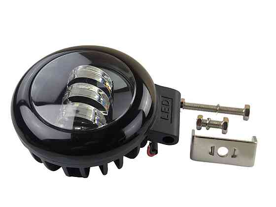 Фара ближнього світла (3 led, додаткова з кріпленням, кругла) світлодіодна Мукачево