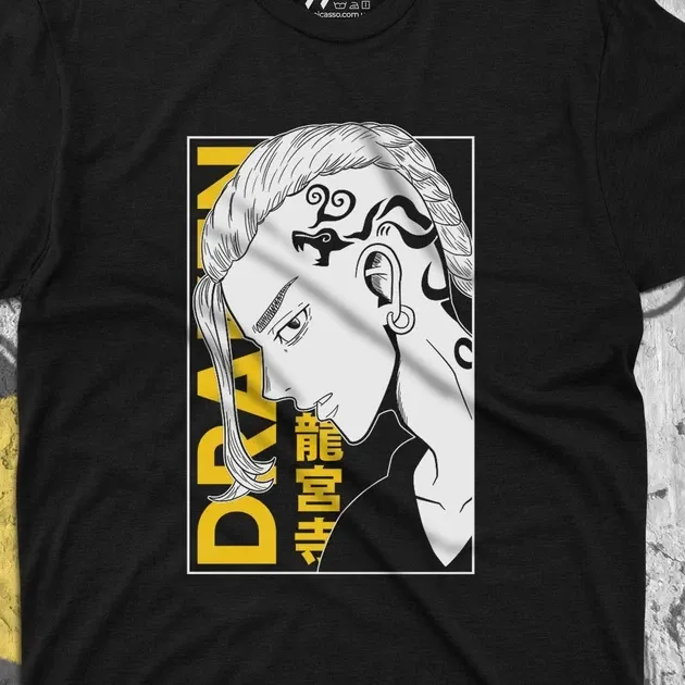 Футболка мужская с принтом Токийские Мстители Рюгуджи Кен (Дракен) 4 Размер 48 Днепр - изображение 4