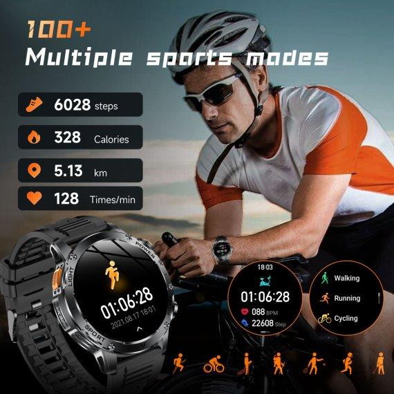 Годинник розумний наручний Smart Power Ultra Steel (2 ремінці) Вінниця - фото 9