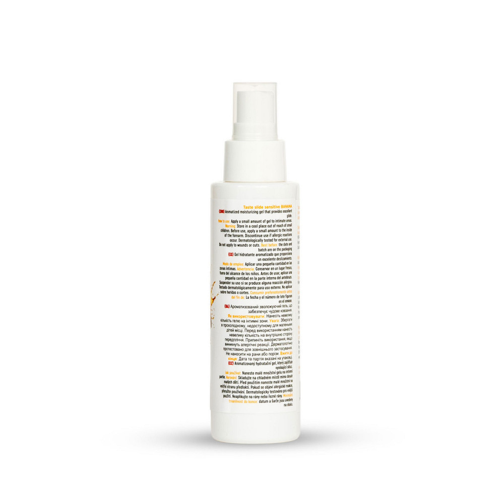 Інтимний гель-лубрикант - MyLove Taste Slide Sensitive Banana, 100 мл Sex Aura Київ - фото 9