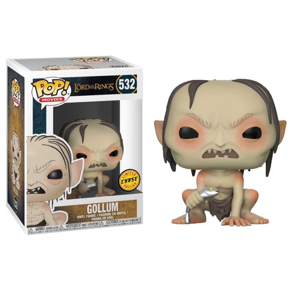 Ігрова фігурка Funko POP! cерії Lord of the Rings/Hobbit S3 – Gollum (w/CH) Дніпро - фото 4