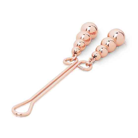 Затискач для клітора Rosy Gold - Clitoris Clamp - Subtle Weight Sex Aura Київ