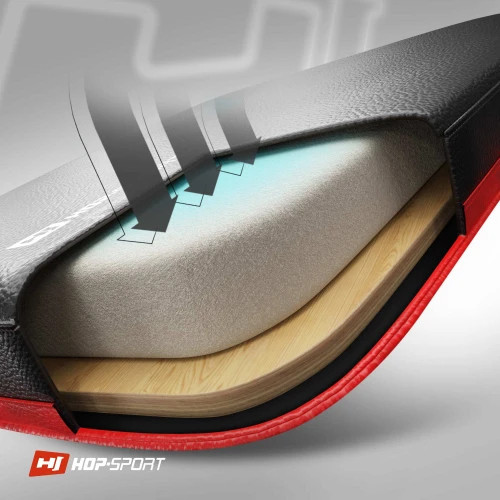 Тренировочная скамья для дома и спортзала универсальная раскладная Спортивная скамья для тренировок Hop-Sport Киев - изображение 10