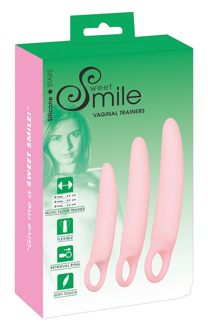 Набір фалоімітаторів - Sweet Smile Vaginal Trainers Sex Aura Київ - фото 1