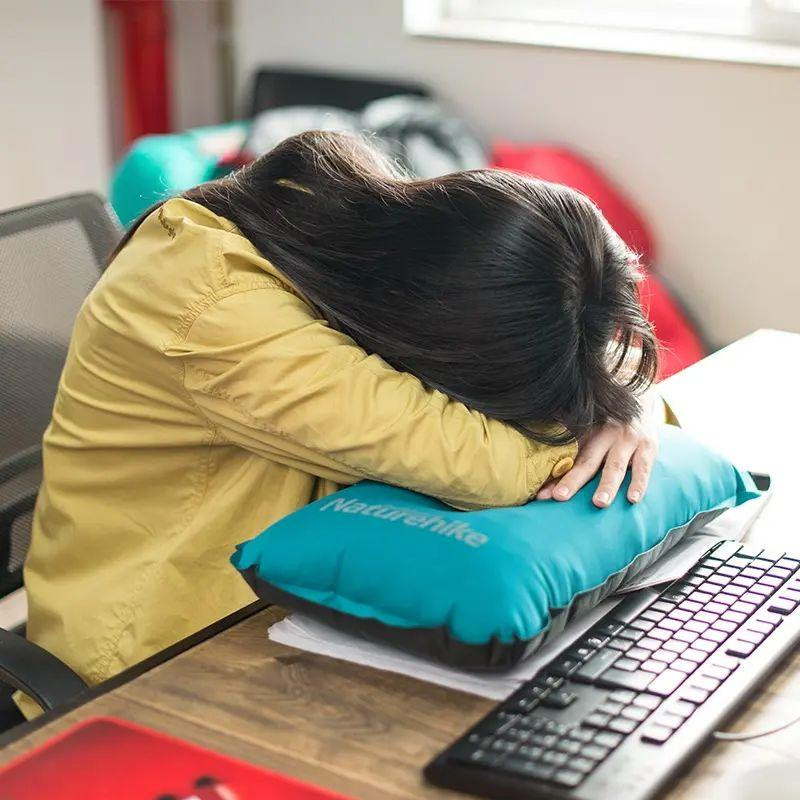 Подушка самонадувна Naturehike Sponge automatic NH17A001-L, жовта Київ - фото 7