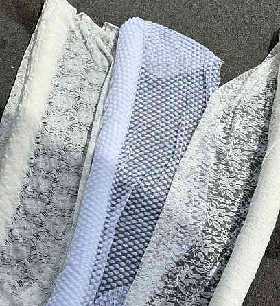 Тканина/опт/гіпюр стрейч — від 5 м. Київ