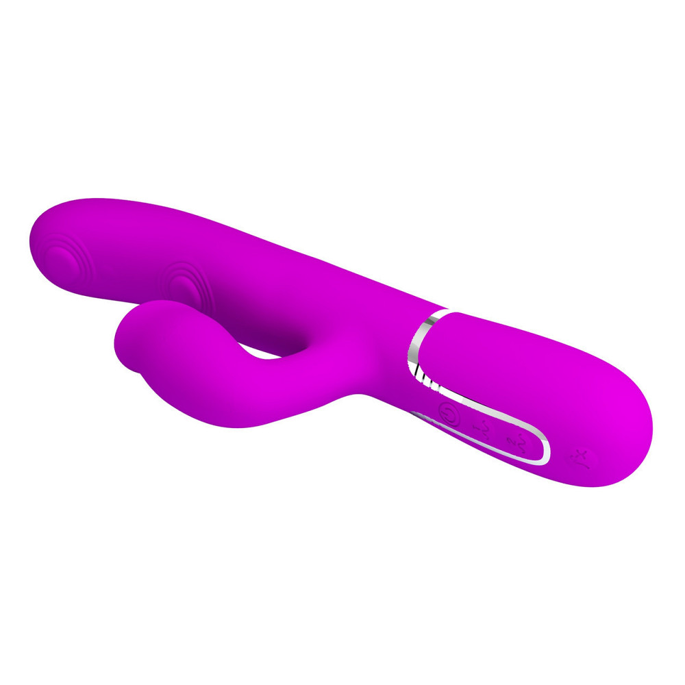 Вибратор-кролик PRETTY LOVE Gigiс стимулятором язычком, розовый, 22.8 х 3.4 см Sex Aura Киев - изображение 7