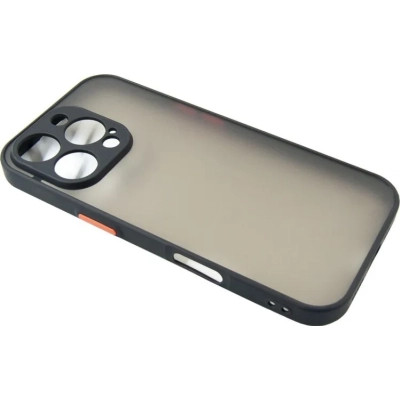 Чехол для мобильного телефона Dengos Matte iPhone 16 Pro (black) (DG-TPU-MATT-150) Винница - изображение 3