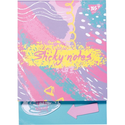 Папір для нотаток Yes з липким шаром Hotch Potch в наборі, 8x20 аркушів (170284) Вінниця - фото 1