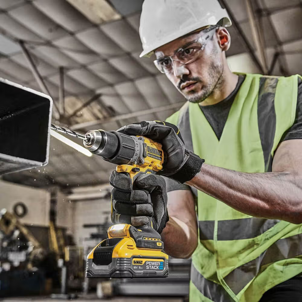 Дриль-шурупокрут акумуляторний безщітковий ударний DeWALT DCD805H2T : з АКБ 2шт-18V 5 Ah, 90 Нм Київ - фото 9