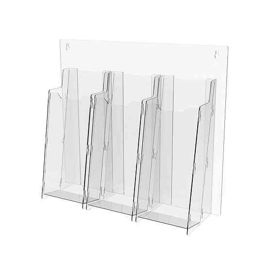 Стенд EKOSTAR під єврофлаєр 100х210мм 3 кишені Київ