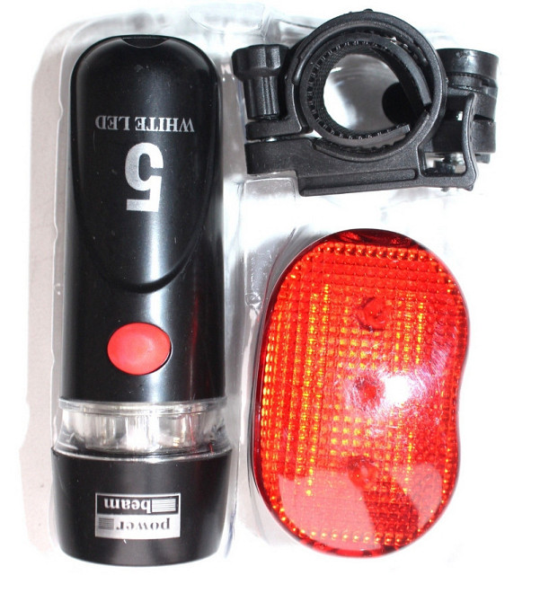 Комплект велосипедных фонарей DEN-008 Feel Fit Бровары - изображение 1