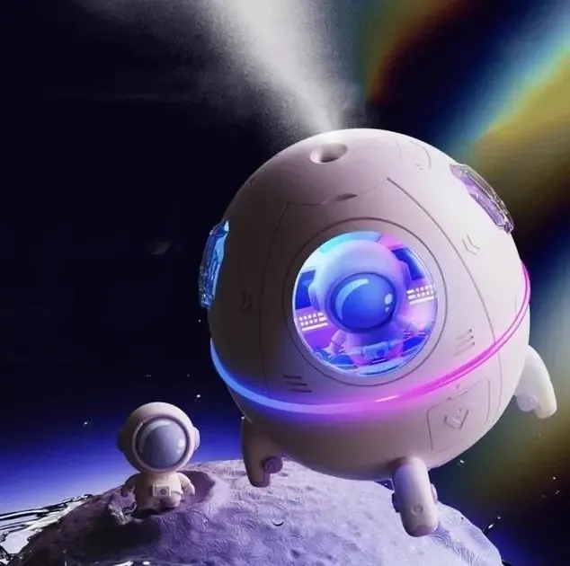 Увлажнитель – аромадиффузор Humidifier Астронавт 2в1 220мл с подсветкой Коломыя - изображение 3