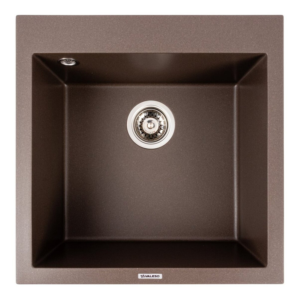 VALESO Гранітна мийка VALESO GALAX 5050 матова темна скеля Коломия - фото 15