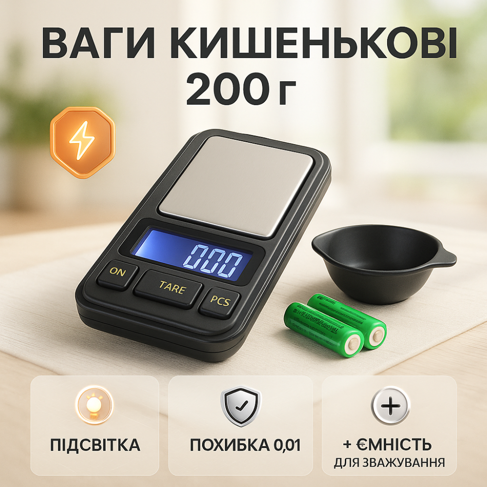 Цифрові ювелірні ваги Digital, Ваги для вимірювання золота, Міні-ваги Кишенькові ручні CK-91 Львів - фото 11