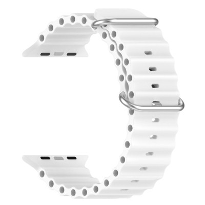 Ремешок для смарт-часов Armorstandart Ocean Band для Apple Watch 42 (Series 11-10)/41/40/38 White (ARM74242) Винница - изображение 1