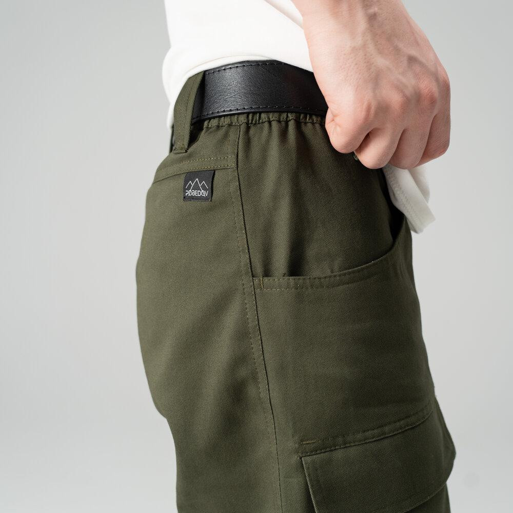 Штаны-карго Pobedov Axis Хаки 2XL PNcr3 1642XLkh Киев - изображение 15