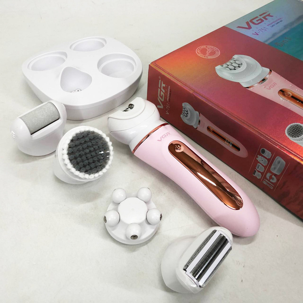 Эпиляторы для всех зон VGR, Пемза для шелушения пяток Эпилятор удаления незаметных волос IB-23 Львов - изображение 8