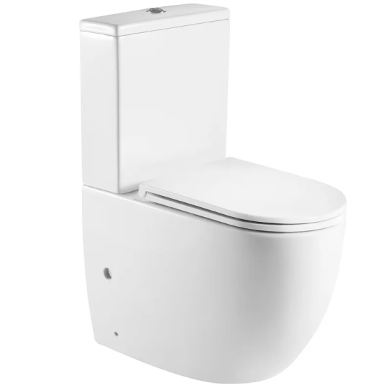 Унітаз-компакт Mixxus Premium Ellipse-0401-T1 630x390x840mm, система змиву TORNADO 1.0   ( MP6467 ) 36414 Харків