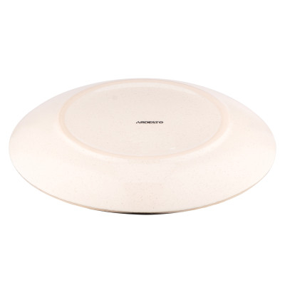 Тарілка Ardesto Emilia, 20см, кераміка, бежевий (AR0719EBG) Вінниця - фото 4