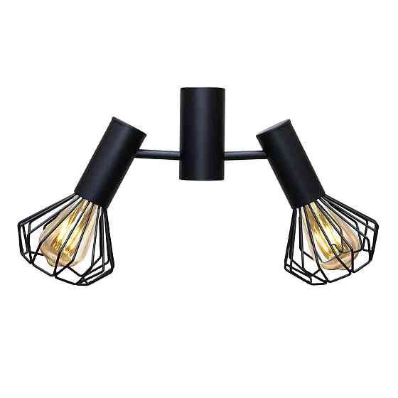 Люстра потолочная MSK Electric Diadem под две лампы Е27 NL 22154-2 BK Одесса