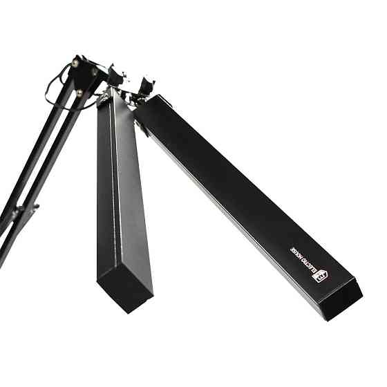 LED светильник на струбцине FocusPro 15 Вт, черный Днепр