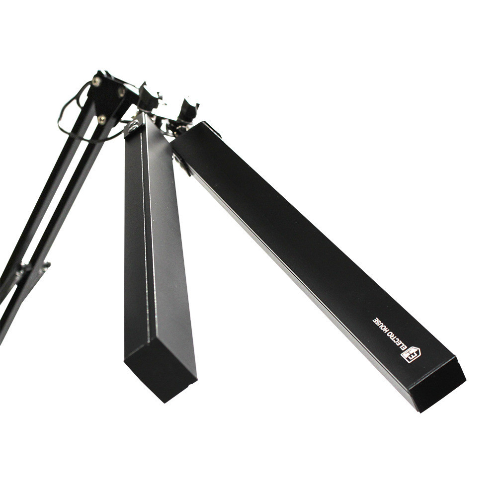 LED светильник на струбцине FocusPro 15 Вт, черный Днепр - изображение 3