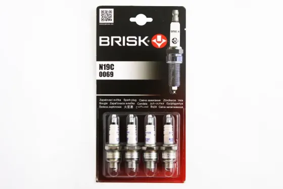 Свечи Brisk Super ГАЗ блистер (ключ на 21, зазор 0.7, короткая юбка) Винница