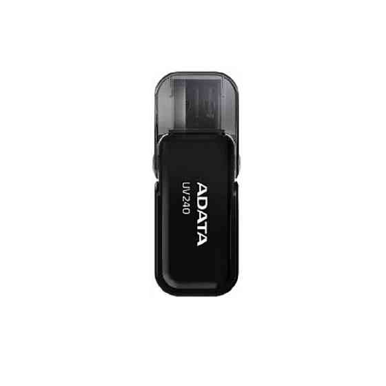 Флешка A-DATA USB накопичувач 2.0 AUV 240 32Gb, колір чорний AUV240-32G-RBK Одеса
